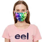 Rainbow Graffiti Cloth Face Mask (Adult)
