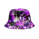 Purple Graffiti Inside Out Bucket Hat