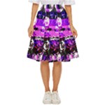 Purple Graffiti Classic Short Skirt