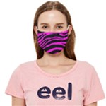 Pink Zebra Cloth Face Mask (Adult)