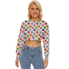 Christmas Balls Lightweight Long Sleeve Sweatshirt by SychEva