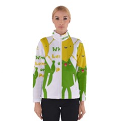 Lemon Over Pear Women s Bomber Jacket by LemonPear