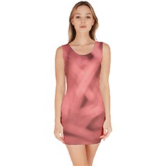 Red Flames Abstract No2 Bodycon Dress by DimitriosArt