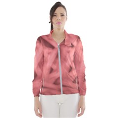Red Flames Abstract No2 Women s Windbreaker by DimitriosArt