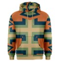 Abstract pattern geometric backgrounds   Men s Core Hoodie View1