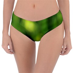Green Vibrant Abstract No3 Reversible Classic Bikini Bottoms by DimitriosArt