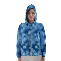 Light Reflections Abstract No8 Cool Women s Hooded Windbreaker by DimitriosArt
