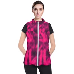 Purple Abstract Stars Women s Puffer Vest by DimitriosArt