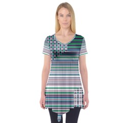 Gradient (103) Short Sleeve Tunic  by Sparkle