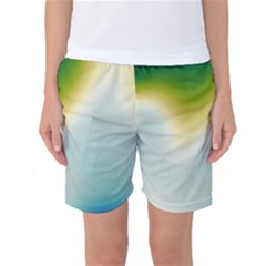 Gradientcolors Women s Basketball Shorts by Sparkle