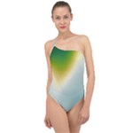 Gradientcolors Classic One Shoulder Swimsuit