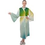 Gradientcolors Maxi Velour Kimono