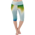 Gradientcolors Lightweight Velour Cropped Yoga Leggings