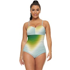 Gradientcolors Retro Full Coverage Swimsuit by Sparkle