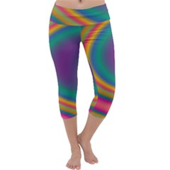 Gradientcolors Capri Yoga Leggings by Sparkle