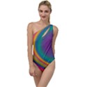 Gradientcolors To One Side Swimsuit View1