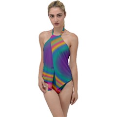 Gradientcolors Go With The Flow One Piece Swimsuit by Sparkle