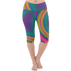 Gradientcolors Lightweight Velour Cropped Yoga Leggings by Sparkle