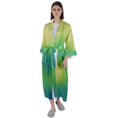 Gradientcolors Maxi Satin Kimono by Sparkle