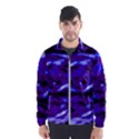 Purple  Waves Abstract Series No2 Men s Windbreaker View1