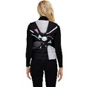 Digital Illusion Women s Short Button Up Puffer Vest View2