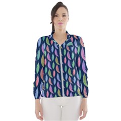 Colorful Feathers Women s Windbreaker by SychEva