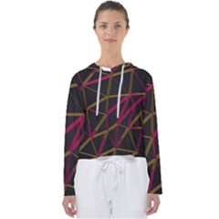 3d Lovely Geo Lines Xi Women s Slouchy Sweat by Uniqued