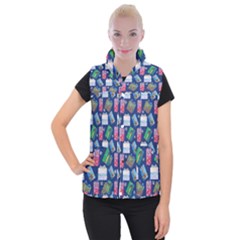 New Year Gifts Women s Button Up Vest by SychEva