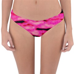 Rose  Waves Abstract Series No1 Reversible Hipster Bikini Bottoms by DimitriosArt