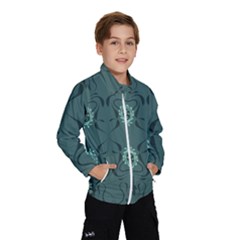 Floral Pattern Paisley Style Paisley Print   Kids  Windbreaker by Eskimos