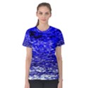 Blue Waves Flow Series 1 Women s Cotton Tee View1