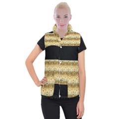 Digitaldesign Women s Button Up Vest by Sparkle