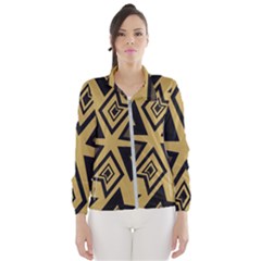 Abstract Pattern Geometric Backgrounds   Women s Windbreaker by Eskimos