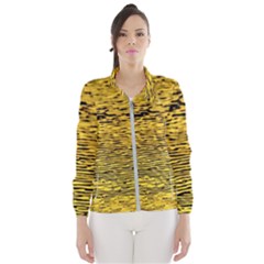 Yellow Waves Flow Series 2 Women s Windbreaker by DimitriosArt