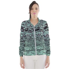 Blue Waves Flow Series 5 Women s Windbreaker by DimitriosArt