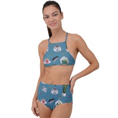 Fashionable Office Supplies High Waist Tankini Set by SychEva