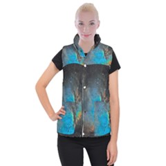 Pacman Nebula (ngc281) Women s Button Up Vest by idjy