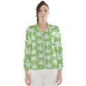 Weed Pattern Women s Windbreaker View1