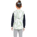 Tropical pattern Kids  Hooded Puffer Vest View2