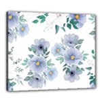 Floral pattern Canvas 24  x 20  (Stretched)