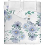 Floral pattern Duvet Cover Double Side (California King Size)
