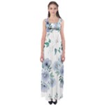 Floral pattern Empire Waist Maxi Dress