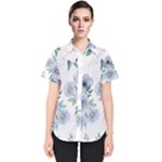 Floral pattern Women s Short Sleeve Shirt