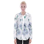 Floral pattern Womens Long Sleeve Shirt