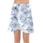 Floral pattern Wrap Front Skirt