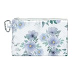 Floral pattern Canvas Cosmetic Bag (Large)
