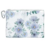 Floral pattern Canvas Cosmetic Bag (XL)