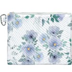 Floral pattern Canvas Cosmetic Bag (XXXL)