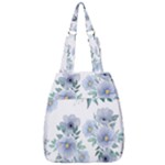 Floral pattern Center Zip Backpack