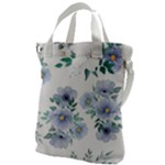 Floral pattern Canvas Messenger Bag